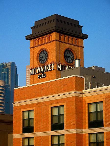  Minneapolis Depot Clock 