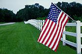  Flag on Fence 