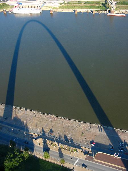  Gateway (aka St Louis) Arch Shadow 