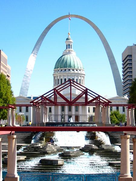  Gateway (aka St Louis) Arch Skyline 