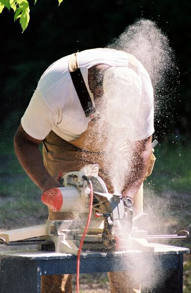  Habitat for Humanity - Miter Saw Dust 
