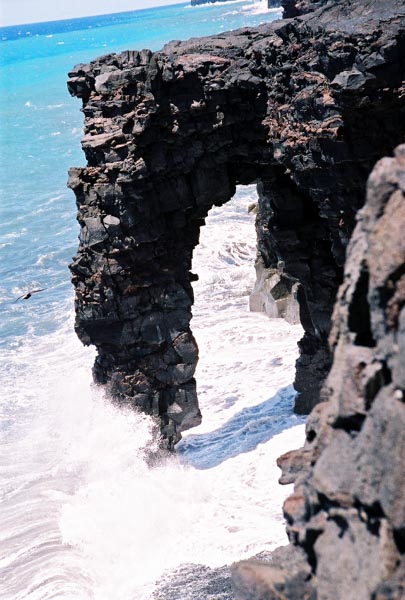  Holei Sea Arch - Volcano National Park 